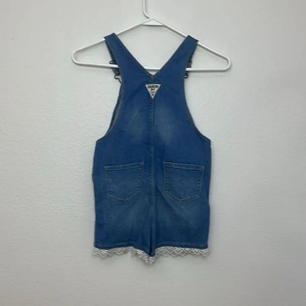 OshKosh B’gosh - Girls Overall Shortalls with Lace Detail 5T